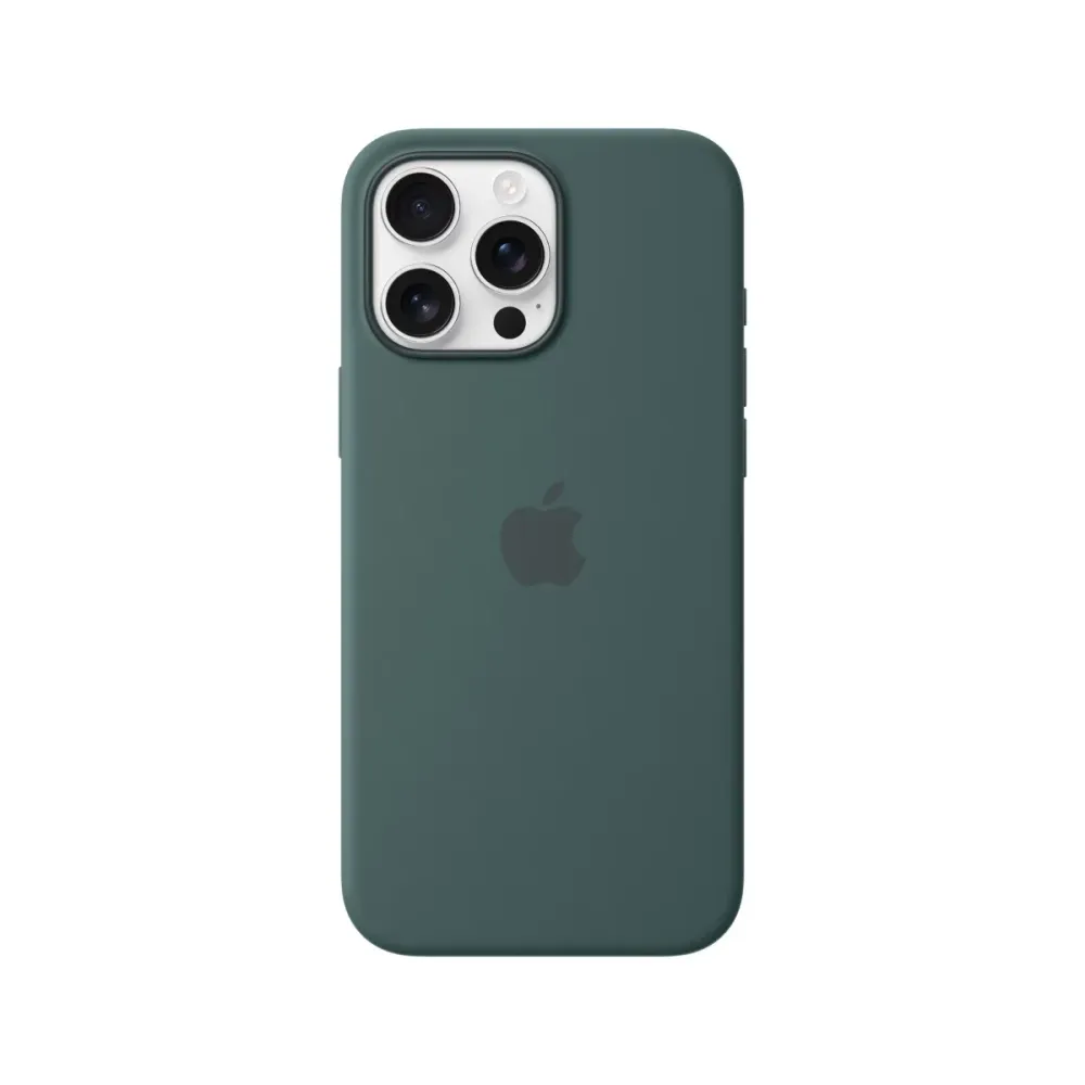 Capa Silicone Apple MA7V4ZM/A iPhone 16 Pro Max Verde