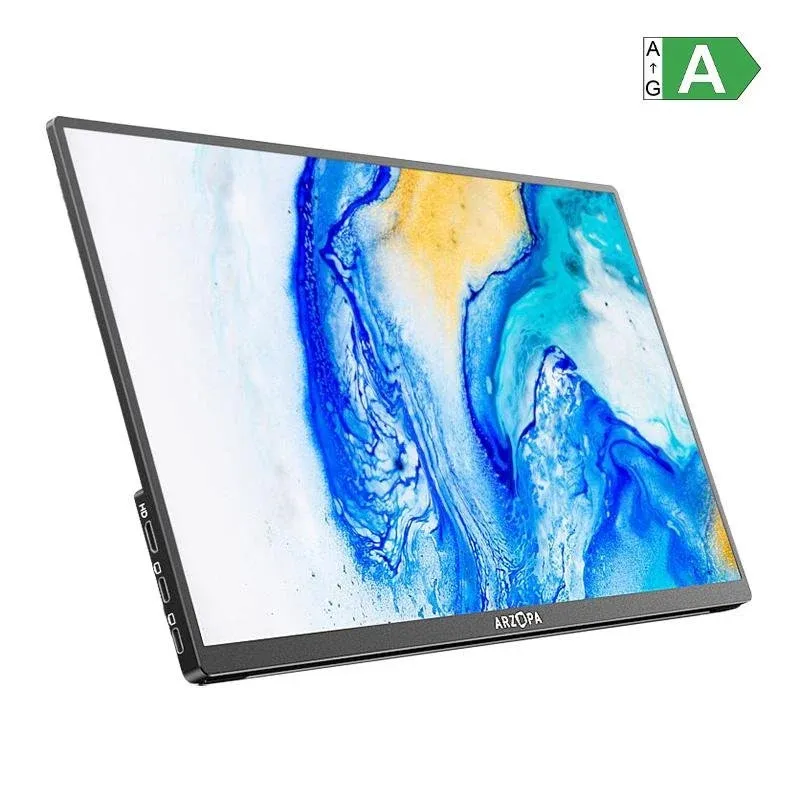 Monitor ARZOPA A1 GAMUT 15,6" FullHD 60Hz IPS HDR Altifalantes Integrados
