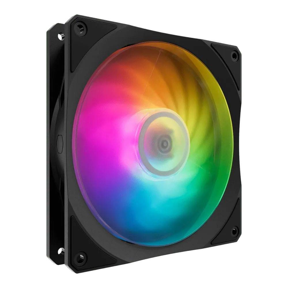 Cooler Master Mobius 140P ARGB Pasta de computador 14 cm Preto 1 unidade(s)