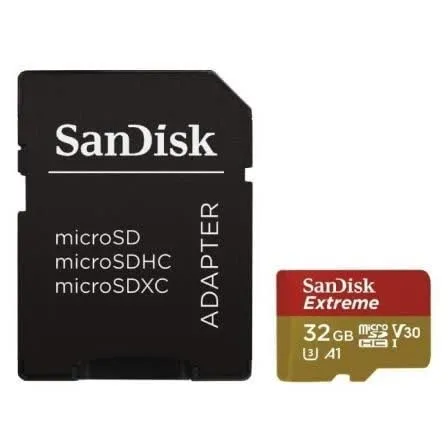 Cartão microSDHC Extreme 32 GB UHS-I V30 Sandisk
