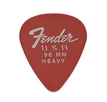 Palheta Fender 351 Dura-Tone Fiesta Red