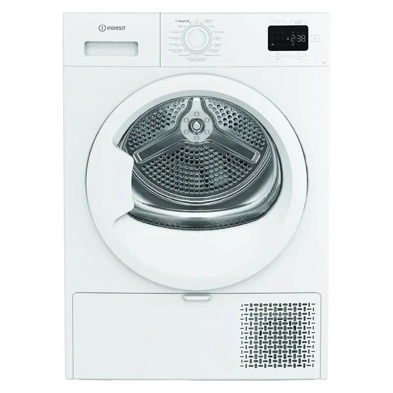 Máquina de Secar Roupa com Bomba de Calor de Livre Instalação Indesit C YSD 72D WW SPT 7Kg E Branca
