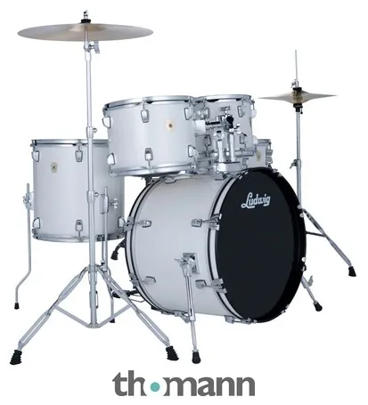 Ludwig Accent Fuse 5pc Snow Dust