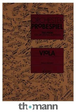 Schott Orchester Probespiel Viola