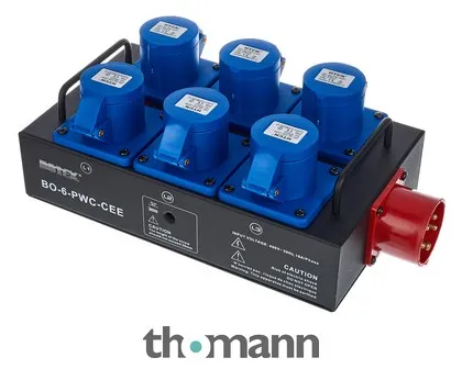 Botex BO-6-PW 16A CEE Blue Distribut