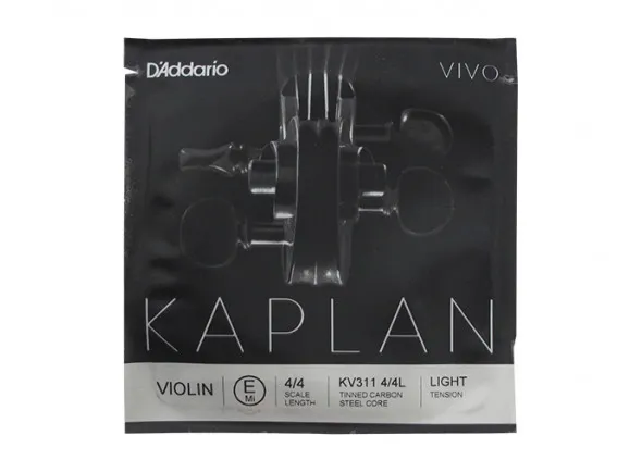 Daddario Corda Violino 4/4 Kaplan Vivo KV311 E Mi Light tension