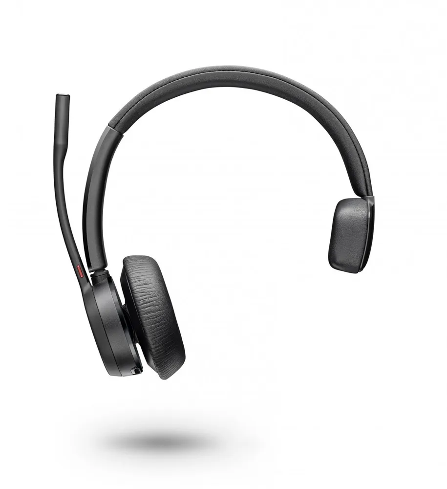 Auricular mono Bluetooth sem fios Poly com microfone e proteção sonora digital