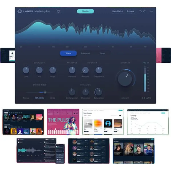 LANDR Studio Pro 1 Year