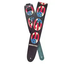 Correia de Guitarra Planet Waves 25LW06 Peace Flag