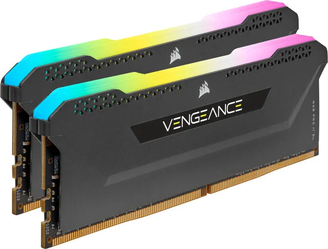 Corsair Kit 32GB (2 x 16GB) DDR4 3600MHz Vengeance RGB Pro SL Black CL18