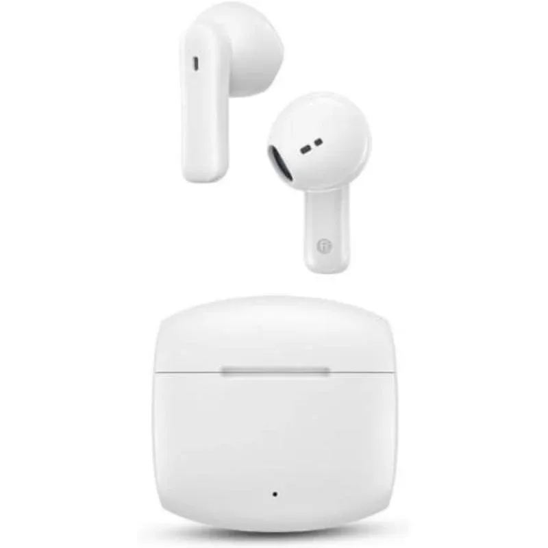 Auriculares SPC Ether 3 Buds sem fios Bluetooth dupla ligação USB-C brancos