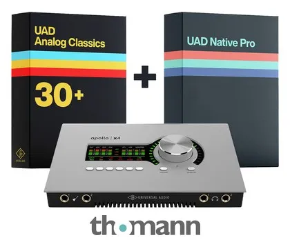Universal Audio Apollo X4 Gen2 Native Pro Bund