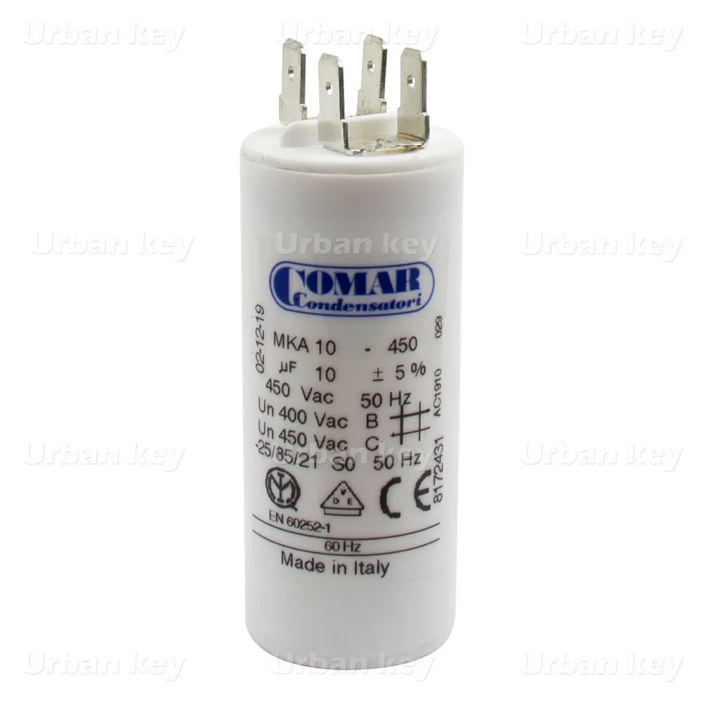 Condensador De Arranque Com Terminais Comar - COND10TUK