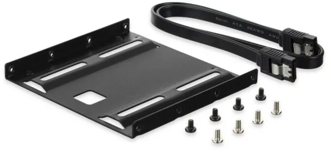 Kit Adaptador Gigabit Ewent SSD/HDD 2.5" para 3.5" + Cabo SATA + Parafusos