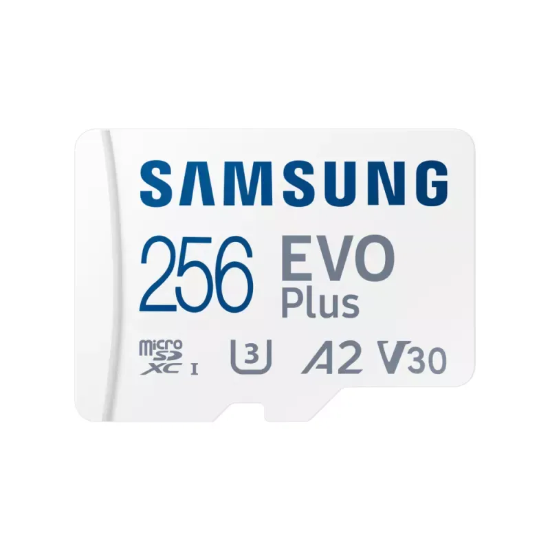 256GB MicroSD Samsung Evo Plus UHS-I SDHC U1 V10 A1
