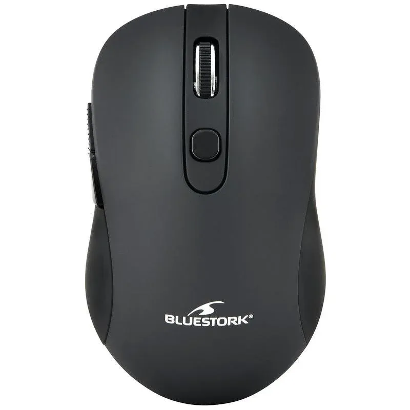 Ratón Bluestork M-WL-OFF60-BLACK Inalámbrico 1600 DPI Negro 6 Botões
