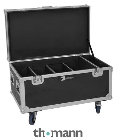 Roadinger Flightcase 4x MF IP 8x10W