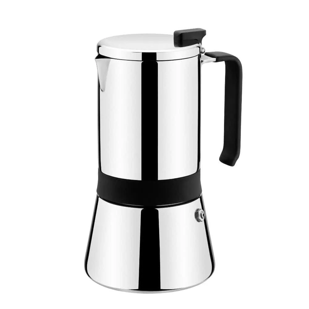 Cafeteira Italiana Monix 4T Aroma Inox Indução
