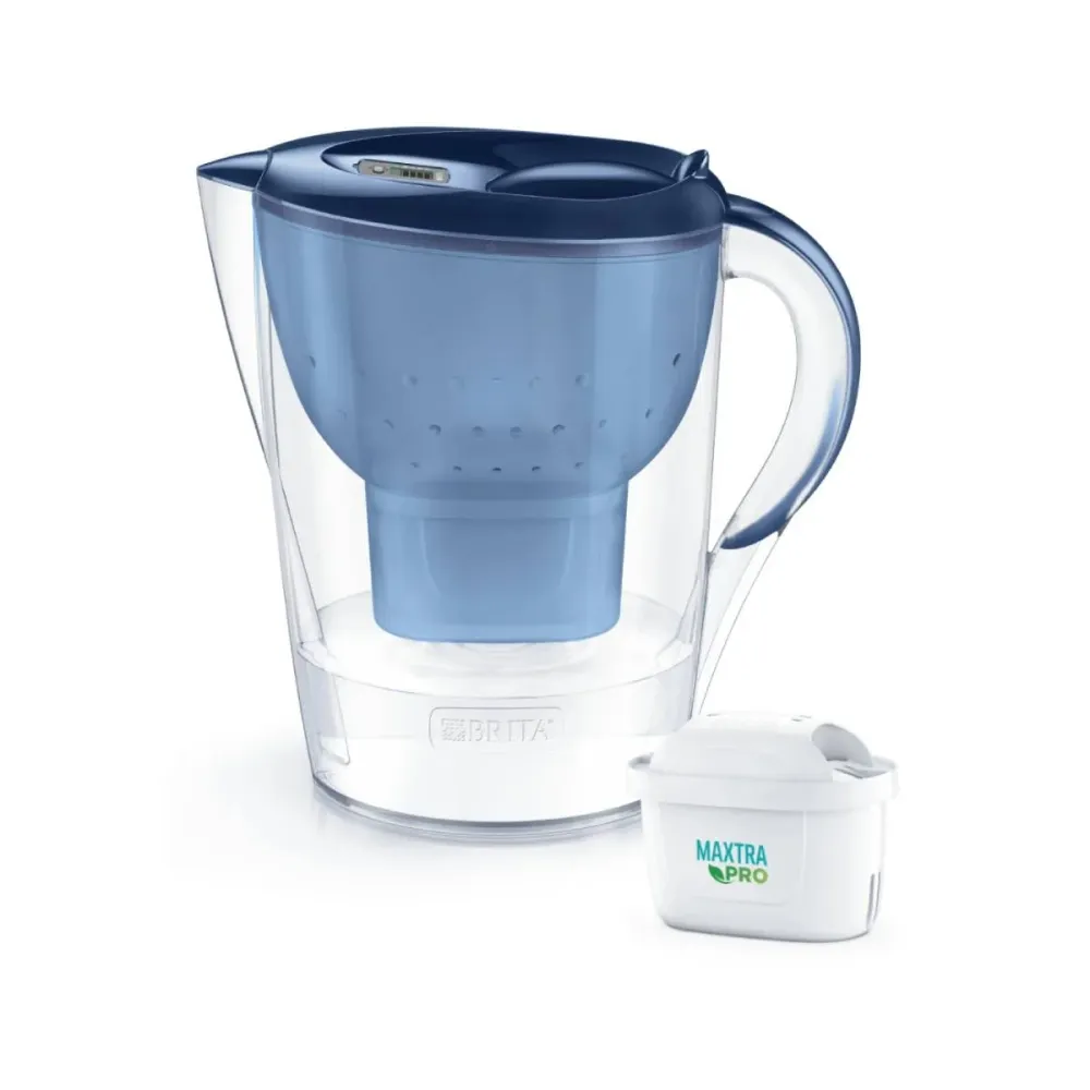 Jarro Brita Marella XL 3.5L + 1 Filtro Maxtra Pro Pure Performance Azul