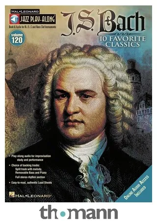 Hal Leonard Jazz Play-Along J. S. Bach