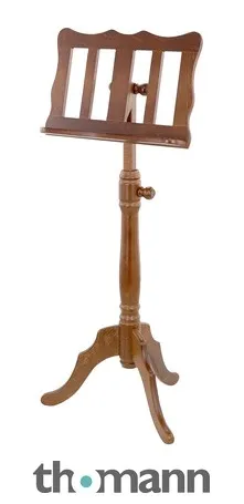 K&M 117 Wooden Music Stand Walnut