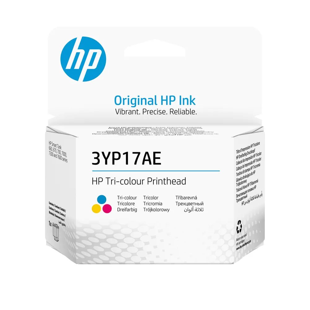 HP Cabeça de impressão tricolor Inktank