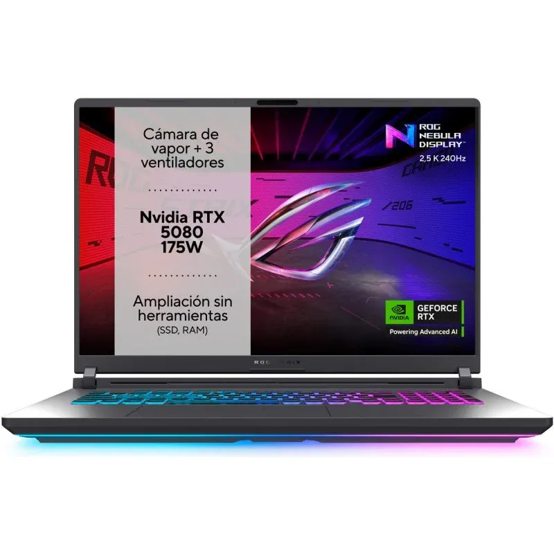 ASUS ROG Strix G18 G815LW-S9046 Intel Core Ultra 9 275HX/32GB/1TB SSD/RTX 5080/18"