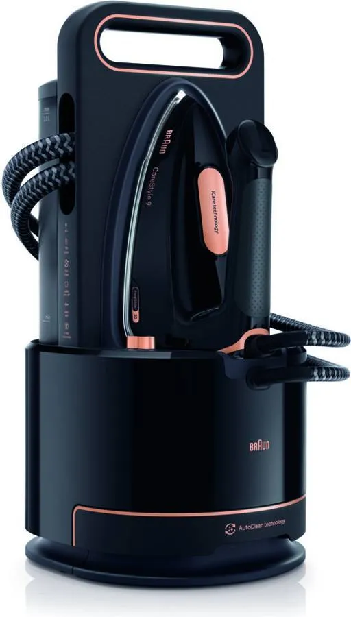 Ferro com Caldeira BRAUN IS9090BK Carestyle 9 (Pressão 9 bar - 2700 W - Jato Vapor 750 g/min)