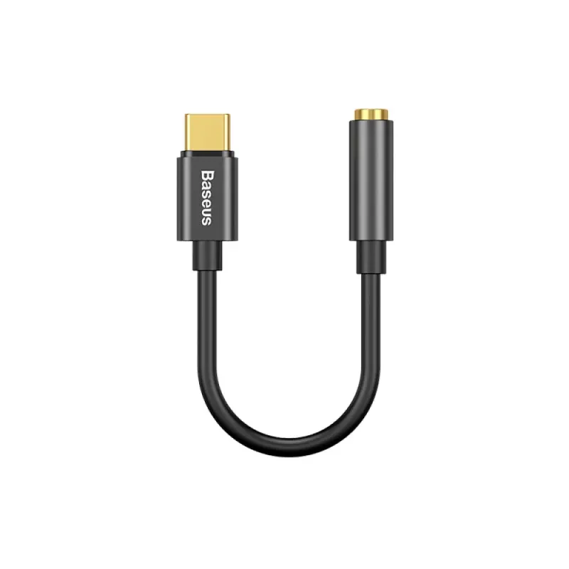 Adaptador BASEUS L54 USB-C para JACK 3.5MM Preto