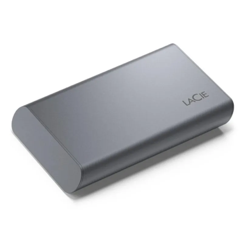 Disco Rígido LaCie Mobile SSD Secure 2TB SSD Externo NVMe Thunderbolt USB-C 1050MB/s Cinzento