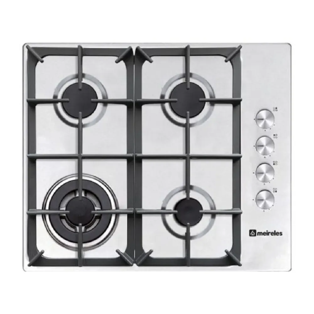 Placa a Gás Meireles MG3650FFX 4 Zonas Inox