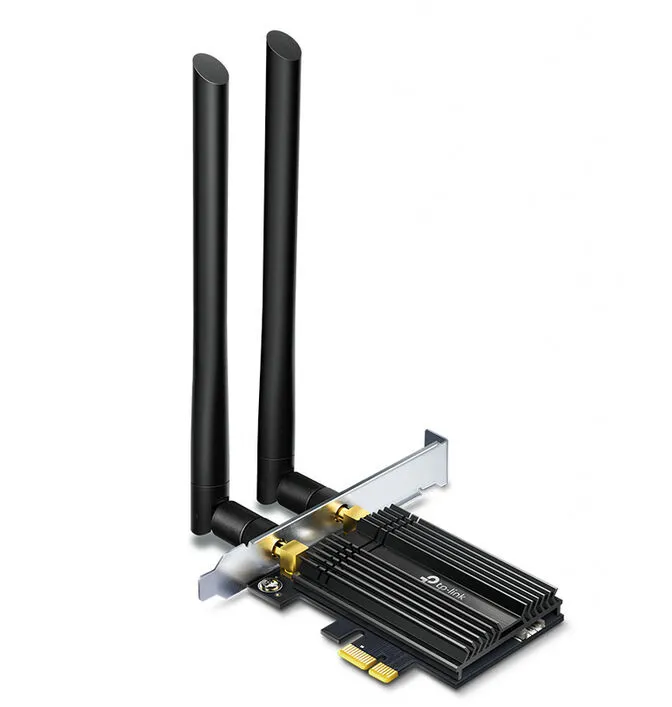 Placa de Rede PCIe TP-Link Archer TX50E Wi-Fi AX3000 MU-MIMO Bluetooth