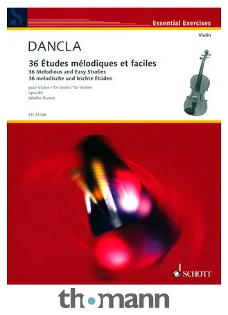 Schott 36 Etudes Melodiques Violin