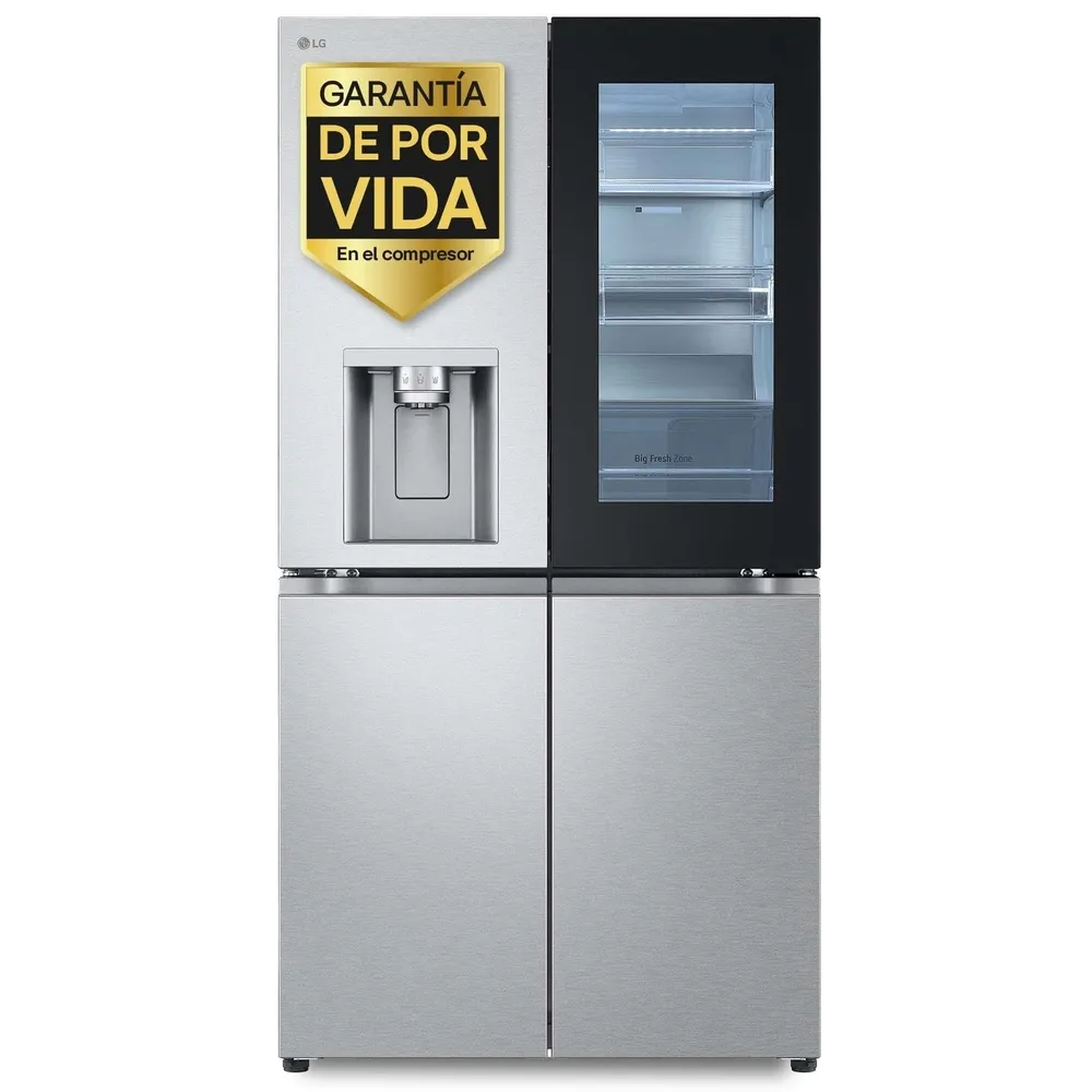 FRIGORÍFICO LG GMG960MBEE 180×92 INOX INSTAVIEW DISP 4P