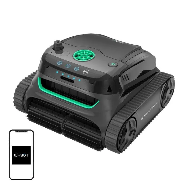 Robot de limpeza Wybot S2 sem fios ecrã tactil 7800 mAh
