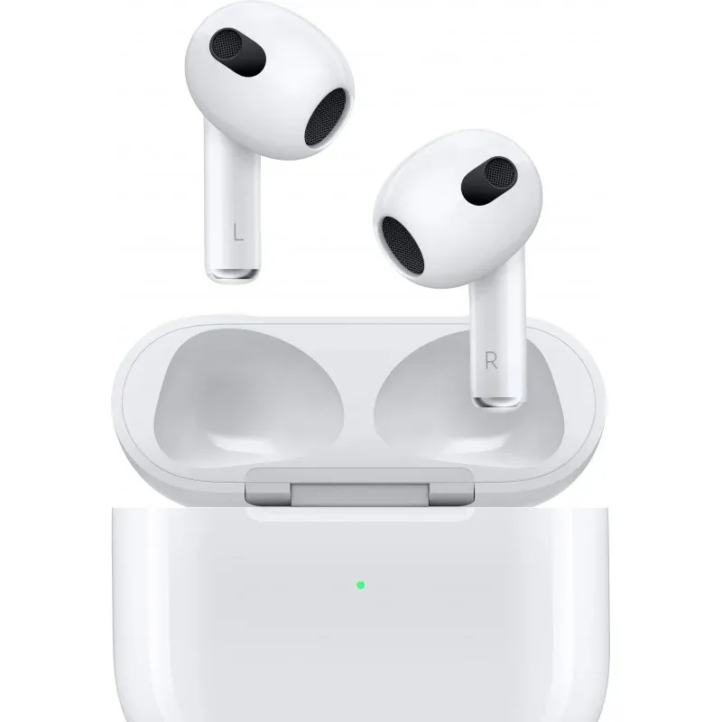 Auriculares Apple Airpods (3ª Geração) Wireless Brancos com Caixa de Carregamento Magsafe