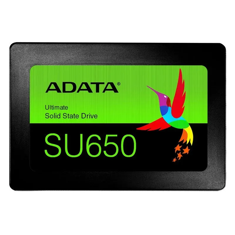 Disco Rígido Adata Ultimate SU650 256GB SSD 2.5" SATA 3 3D NAND