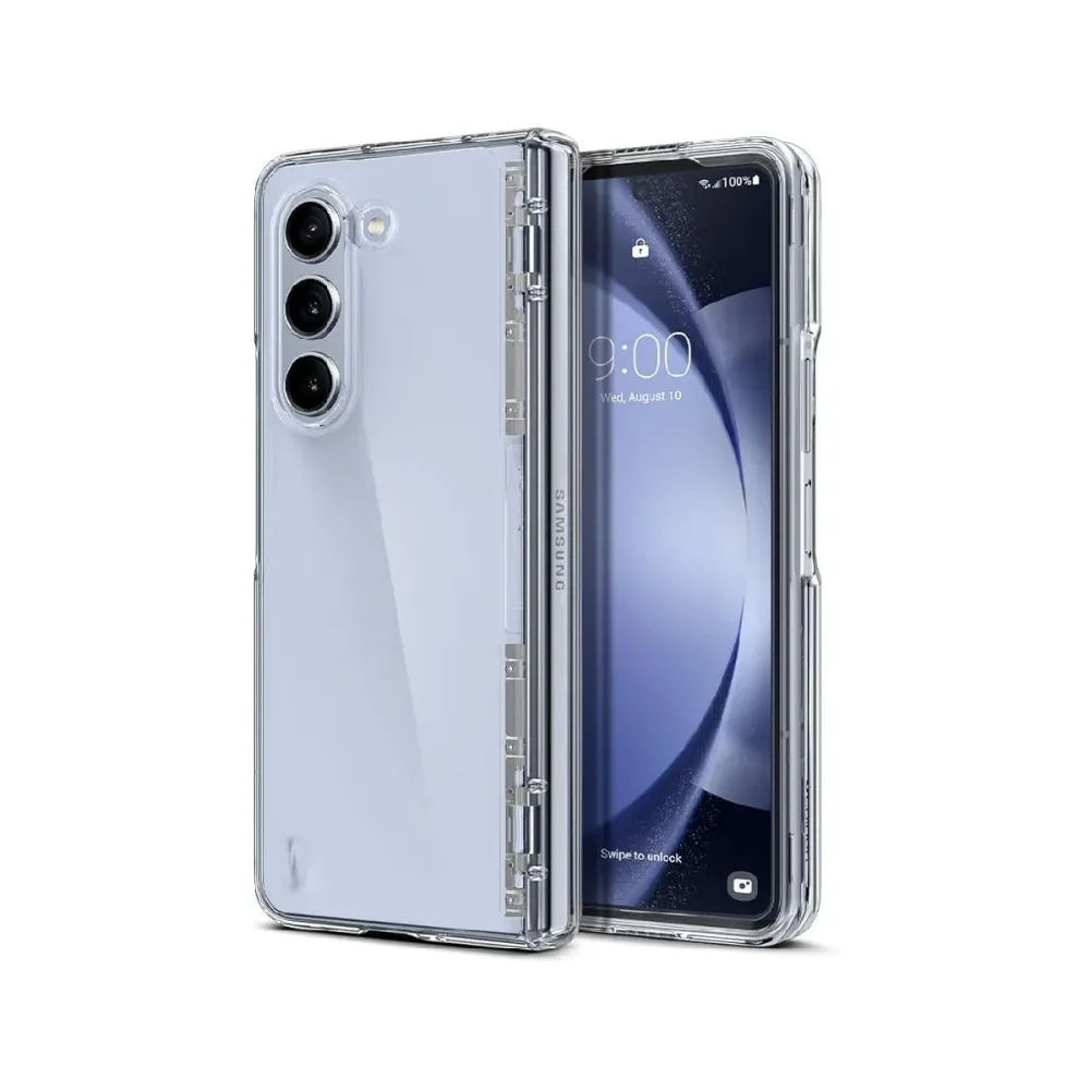 Capa Silicone Reforçado Samsung Galaxy Z Fold 5 Transparente