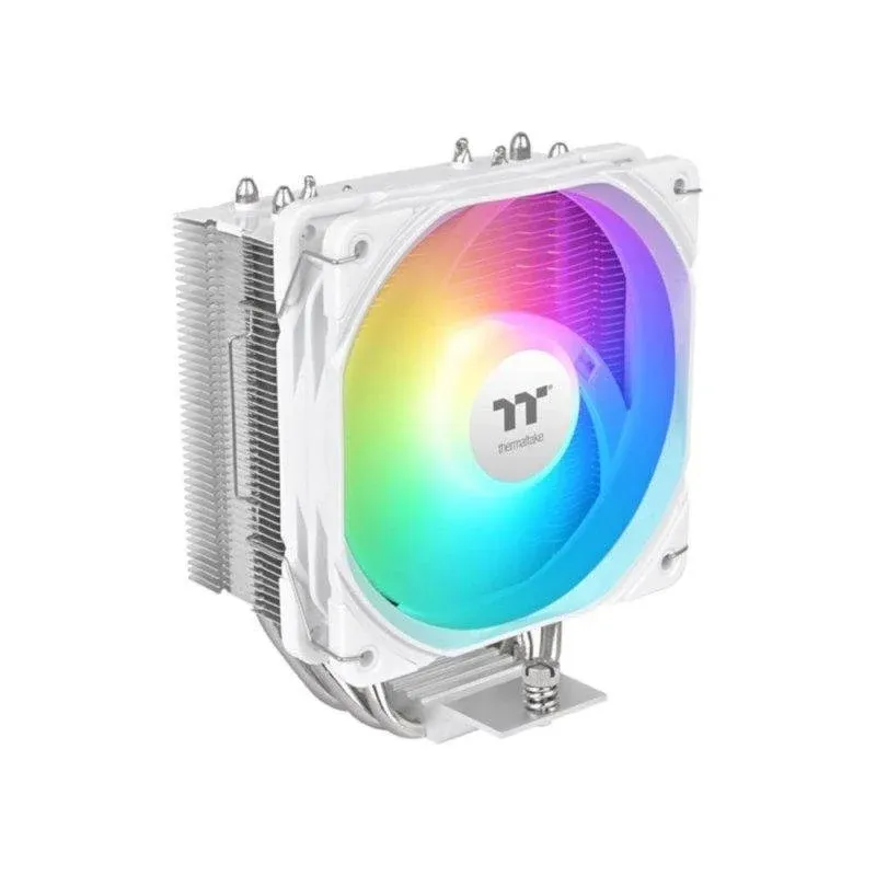Cooler CPU Refrigeração Ar Thermaltake Socket Intel AMD 120mm UX400 ARGB Sync Branco