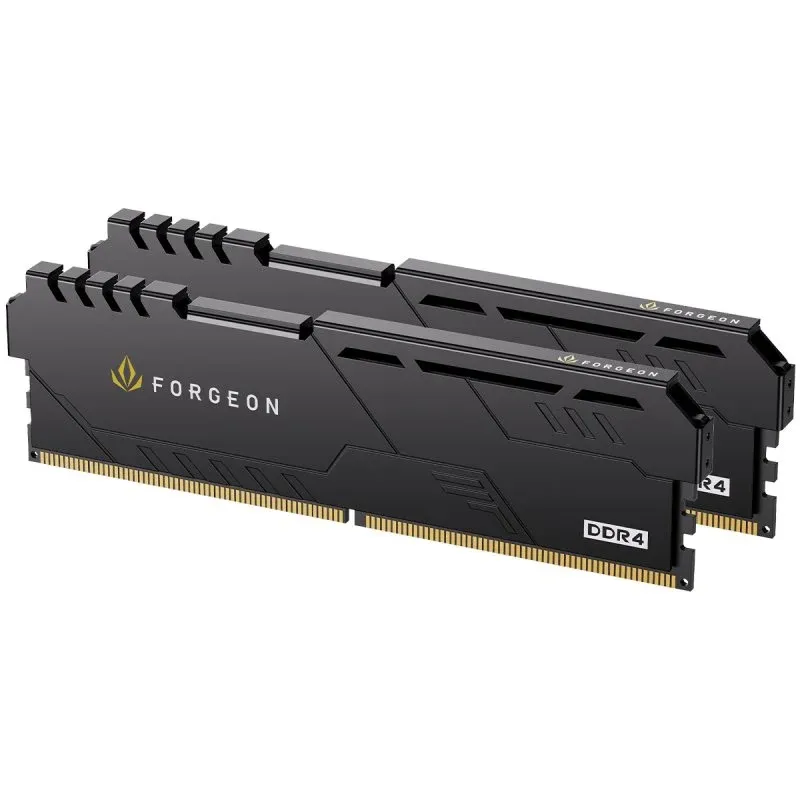 Memória RAM Forgeon Cyclone PLUS V2 DDR4 3200MHz 32GB (2x16GB) CL16 Pretas