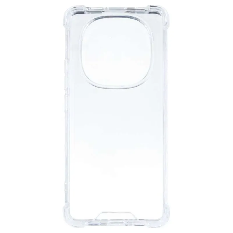 Funda para móvel Reforçada Transparente Silicone TPU Esquinas Elevadas para Xiaomi Redmi Note 14 Pro Plus 5G