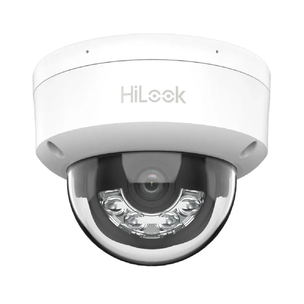 Câmara de Segurança IP HiLook Dome PoE 4MP 2.8mm Exterior IP67 - IPC-D140HA-LU