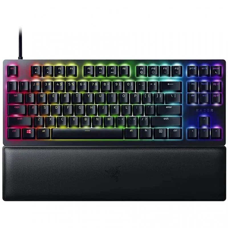 Razer Huntsman V2 TKL Teclado Mecânico Gaming RGB Switch Purple US Layout