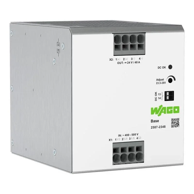 Fonte Alimentação Fonte de Alimentação Wago 2587-2348 960W 24V 40A IP20 para interior