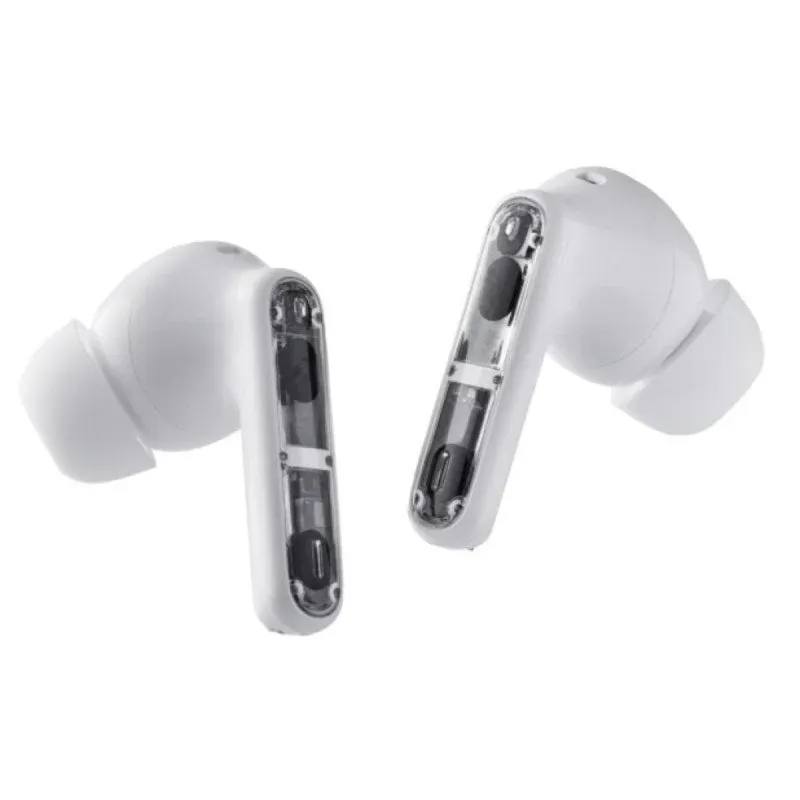 Intenso T312AE Auriculares True Wireless ANC Bluetooth 5.4 com 25h Autonomia e USB-C Brancos