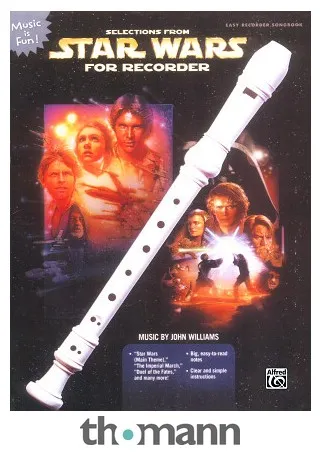Alfred Music Publishing Selections Star Wars Recorder