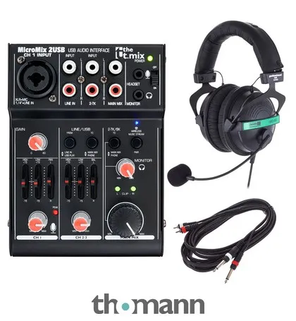 the t.mix MicroMix 2 USB Bundle