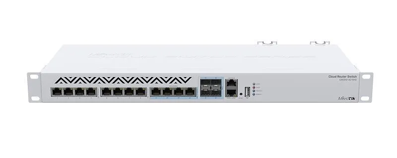 Mikrotik CRS312-4C+8XG-RM network switch L3 10G CRS312-4C+8XG-RM