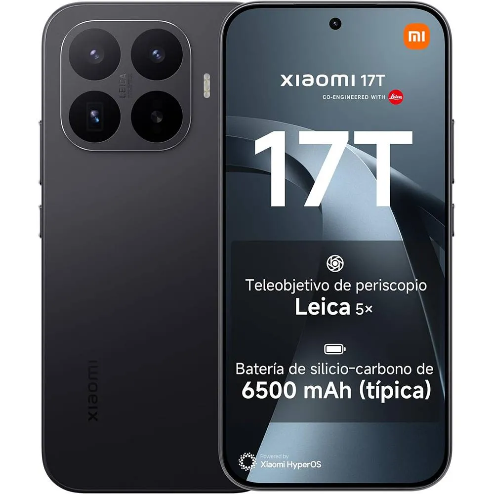 Smartphone Xiaomi 17T 6.59 12GB/256GB Dual SIM Black