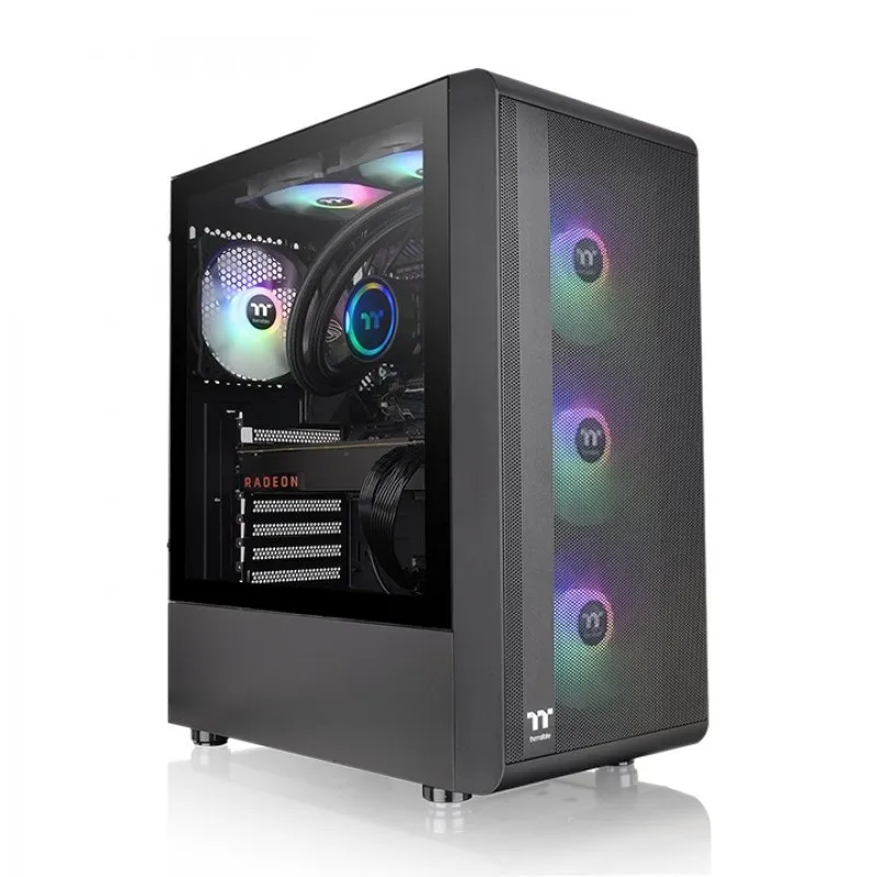 Caixa ATX Thermaltake S200 TG ARGB Preto